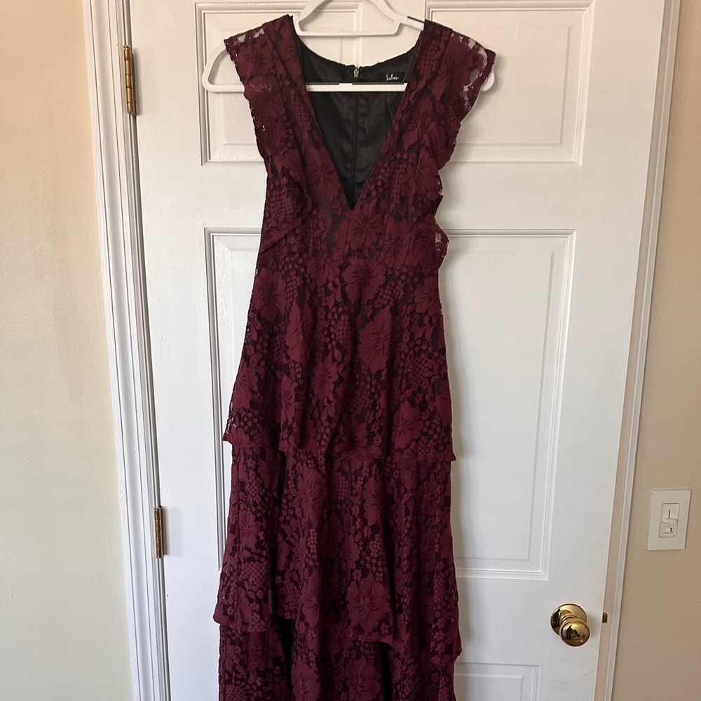Lulu’s layered lace dress
